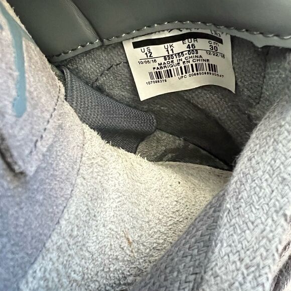 KAWS x NIKE AIR JORDAN RETRO IV 4 GREY  930155 003 SIZE 12 main image 6